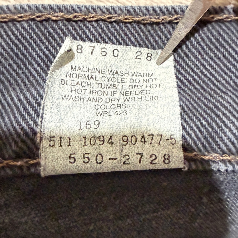 Vintage Levi's 550 Jeans Men 32x36 Blue Relaxed Fit Tapered Leg 90s USA Made Y2K - Picture 4 of 16